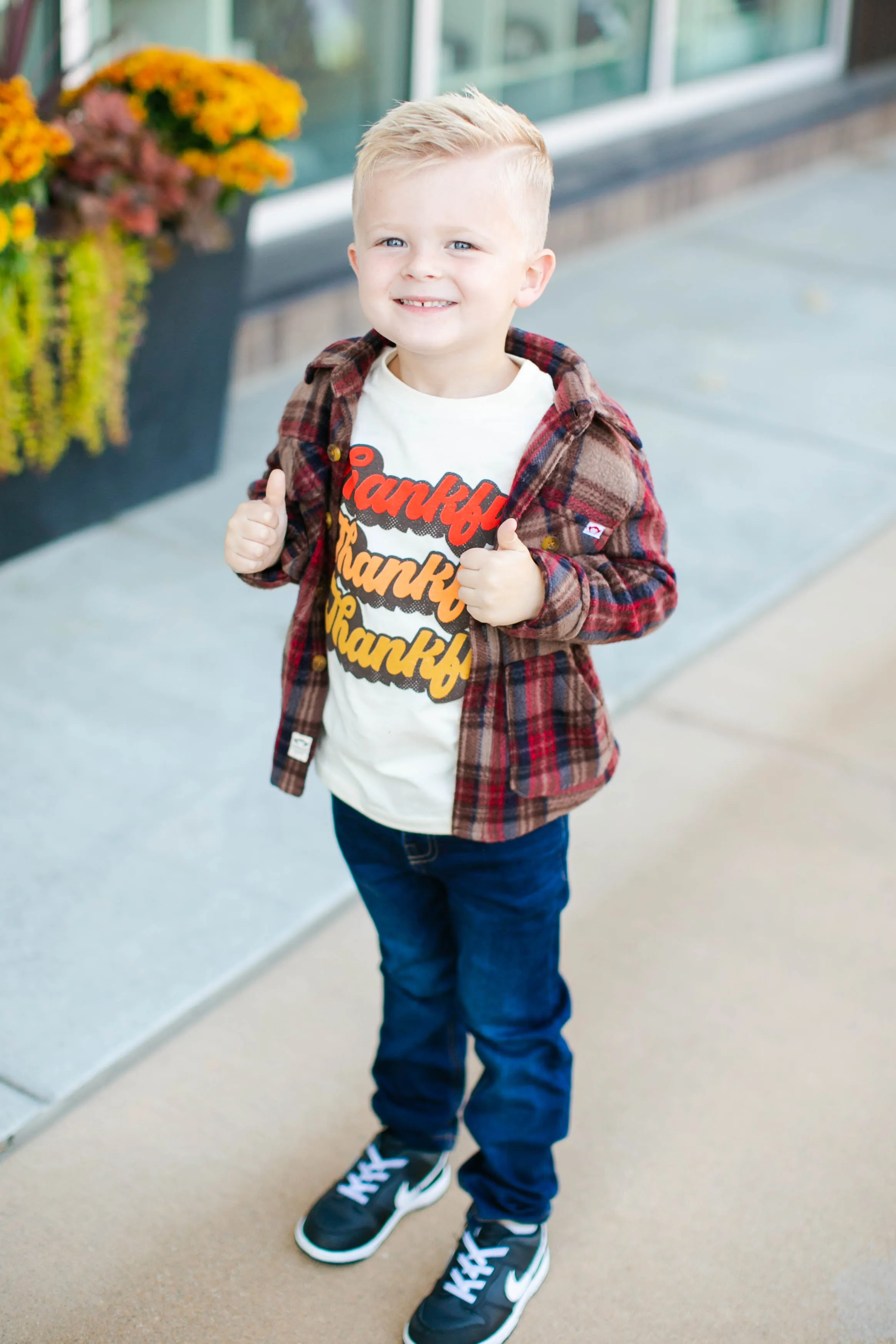 Appaman - Boys Snow Fleece Shirt in Burgundy/Brown Plaid