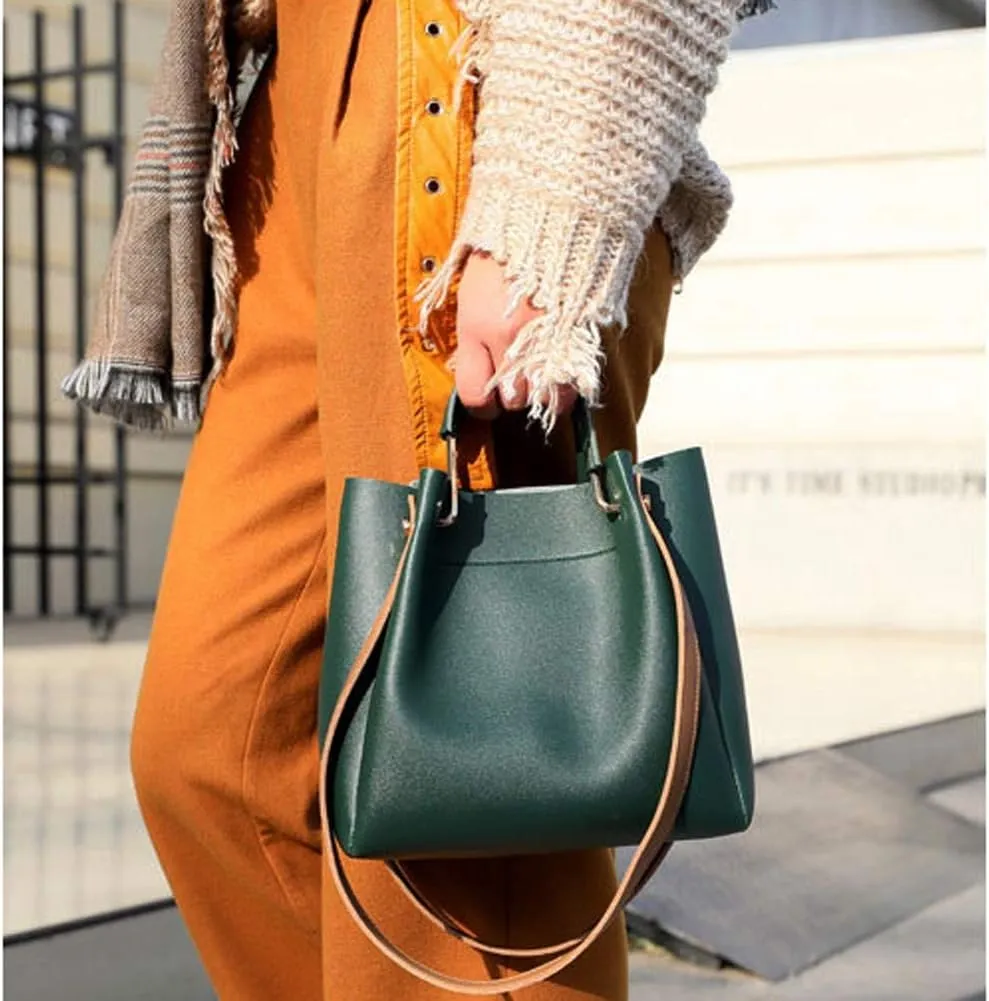 ASWER Women Top Handle Shoulder Bags Satchel Handbags Tote Purse Crossbody Bag