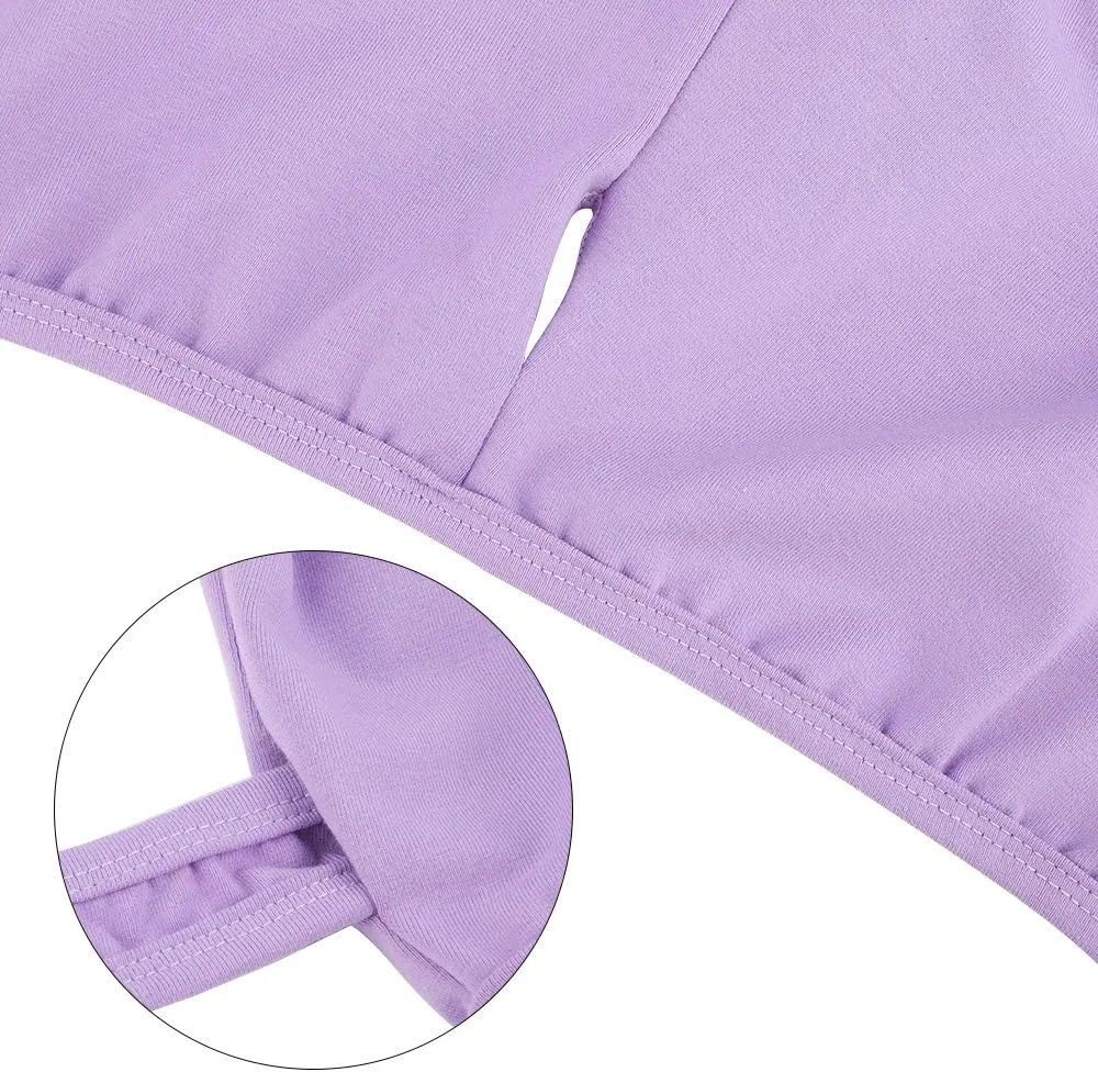Ballet Wrap Top Dance Cotton Long Sleeve Self Tie Cardigan for Girls