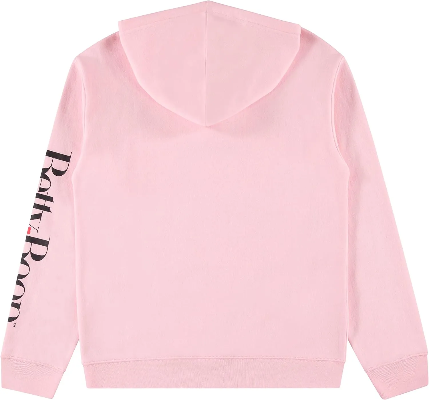 Betty Boop Ladies Fashion Sweatshirt - Paramount Embroidered Hoodie Sweatshirt