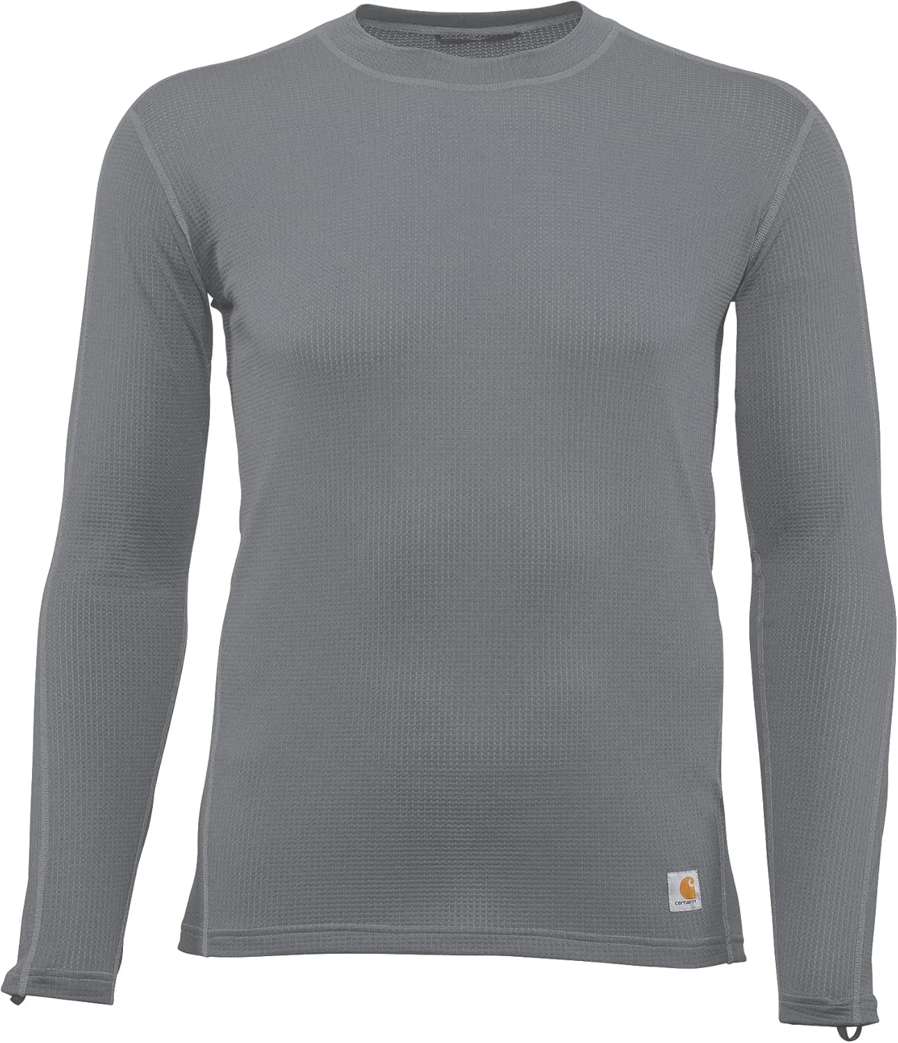Carhartt Men's Force Lightweight Stretch Grid Base Layer Crewneck Top
