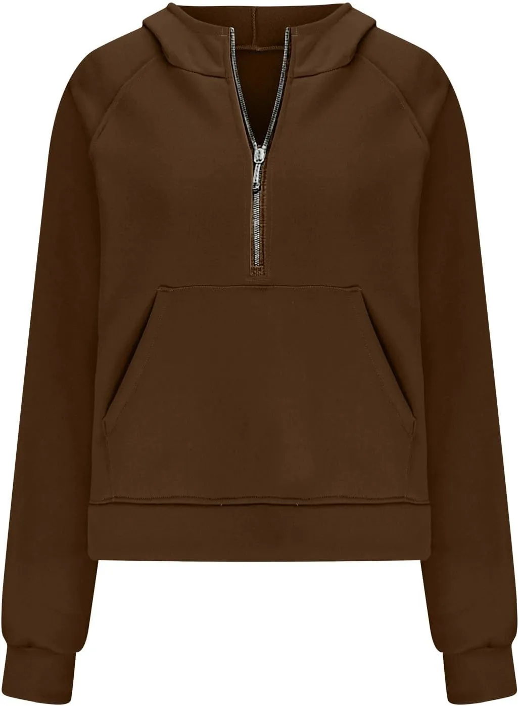 Ceboyel Oversized Sweatshirt for Women Long Sleeve Pullover Tops 1/4 Zip Up Hoodie Y2k Trendy Fall Clothing 2023