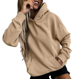 Ceboyel Womens Hoodies Oversized 2023 Hooded Pullover Sweatshirts Long Sleeve Fall Tops Y2K Teen Girls Clothing With Pockets
