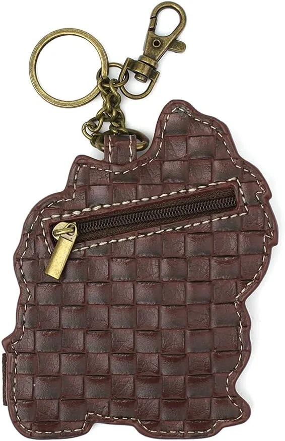 Chala Charming Crossbody Bag Shoulder Handbag With Flap Top and Zipper -Pewter