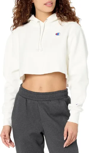 Champion Women's Cropped Pullover Hoodie