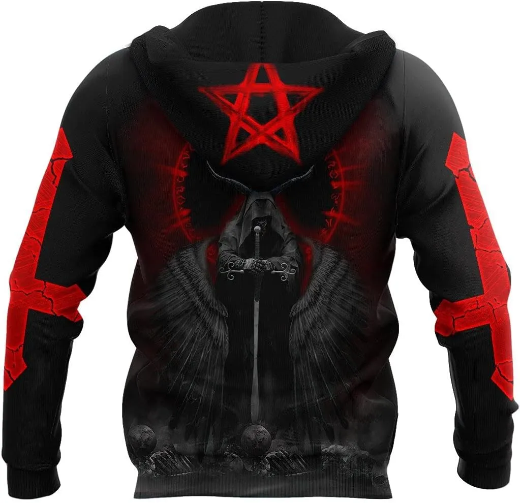 CHAOS MONKEY Unisex Mens Hoodies 3d Print Pullover Hooded Sweatshirt Hoodie for Men Women