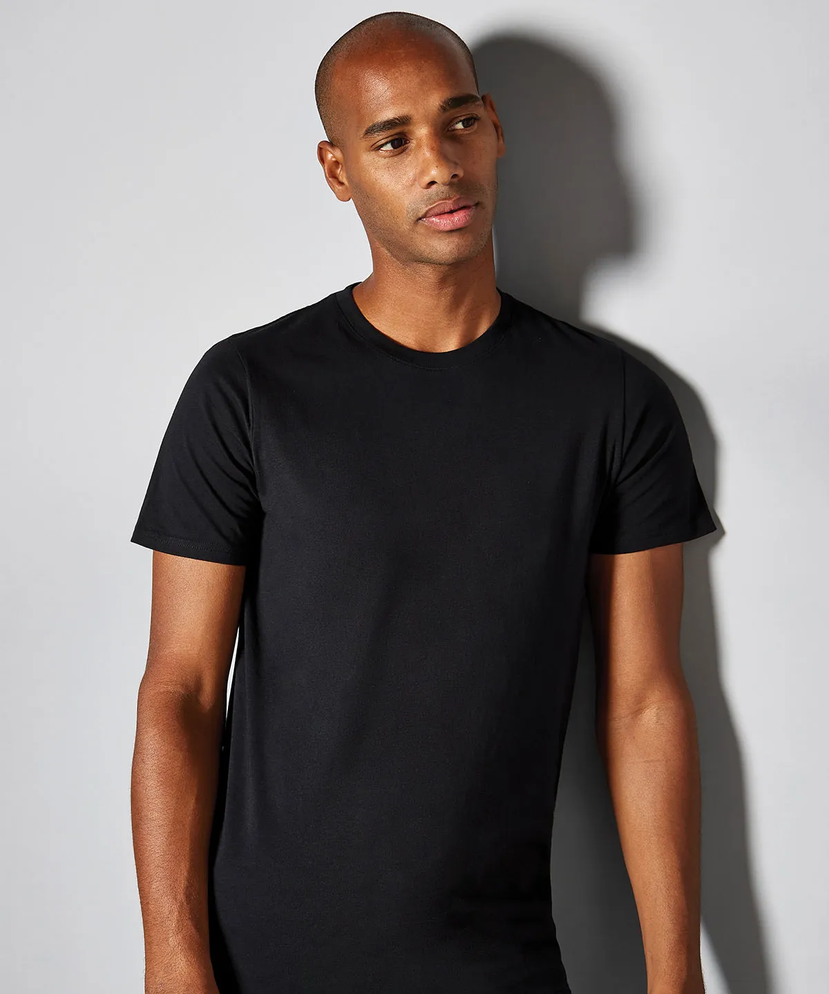 Cotton tee (fashion fit) | Black