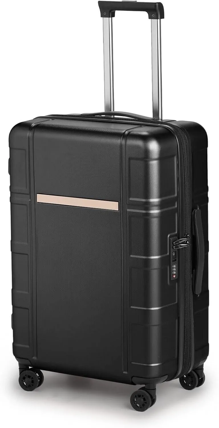 Fits for 24' Extensible Carry on Luggage PC ABS Hard Shell Suitcase Hardshell Lightweight