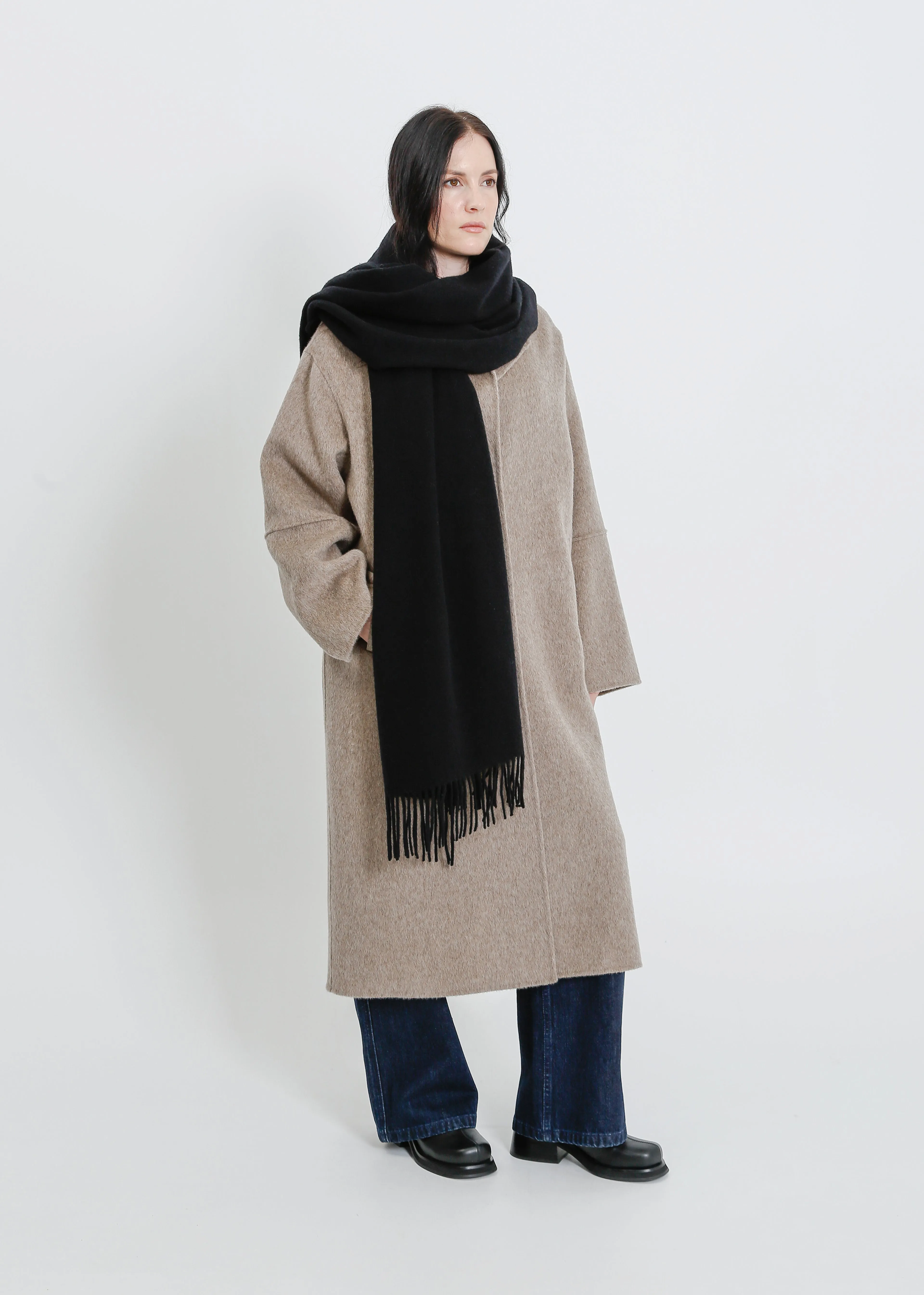 FRANCESCA SCARF / BLACK