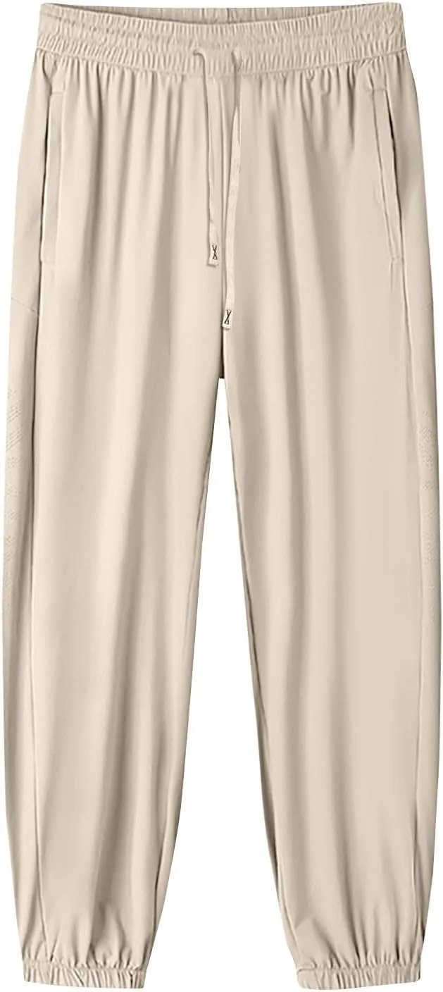 GOFULY Beeswan Pants for Women Stretch Active Quick Drying Hiking Pants Drawstring Baggy Beeswan Pants Joggers with Pockets