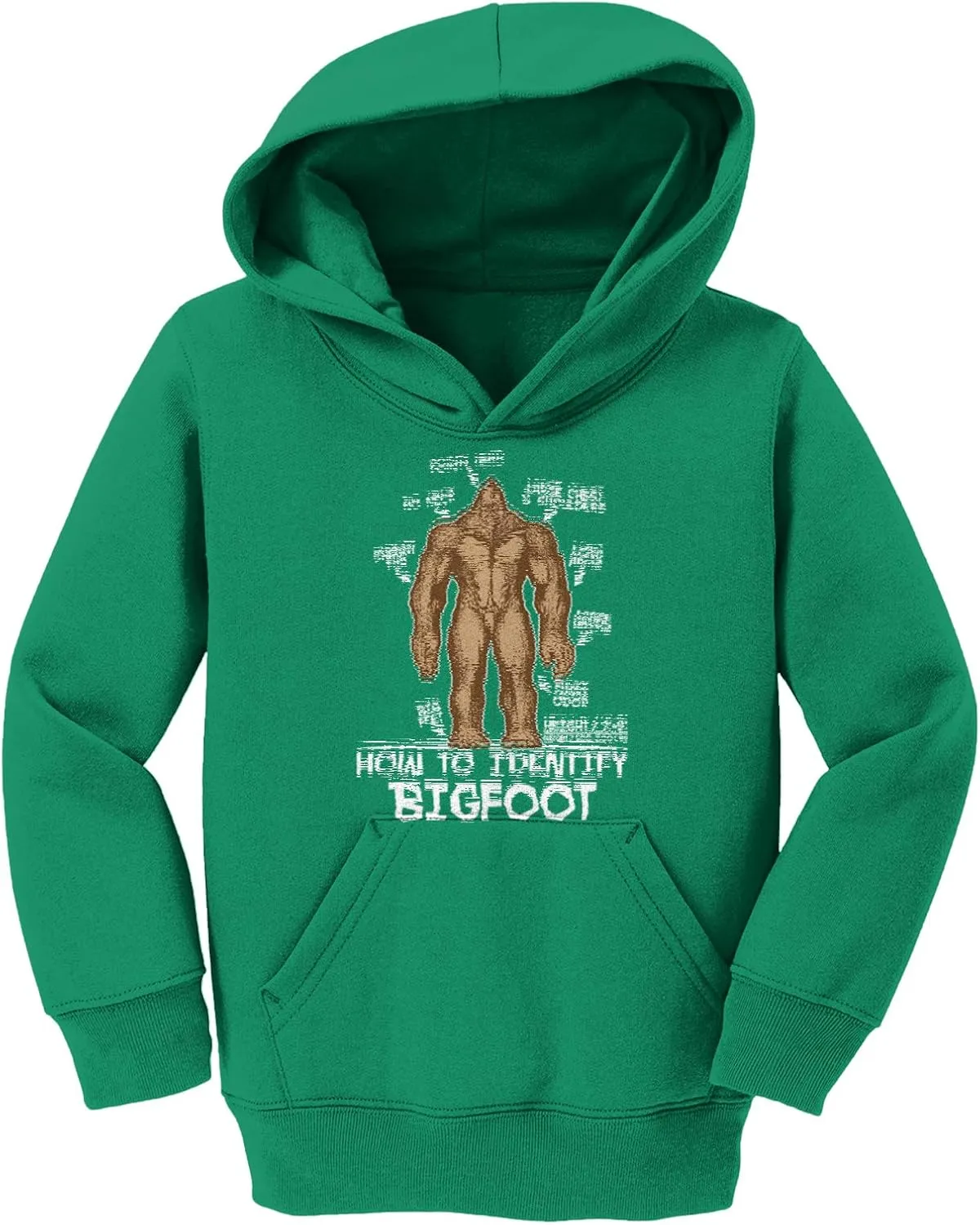 Haase Unlimited How to Identify Bigfoot - Sasquatch Myth Toddler/Youth Fleece Hoodie