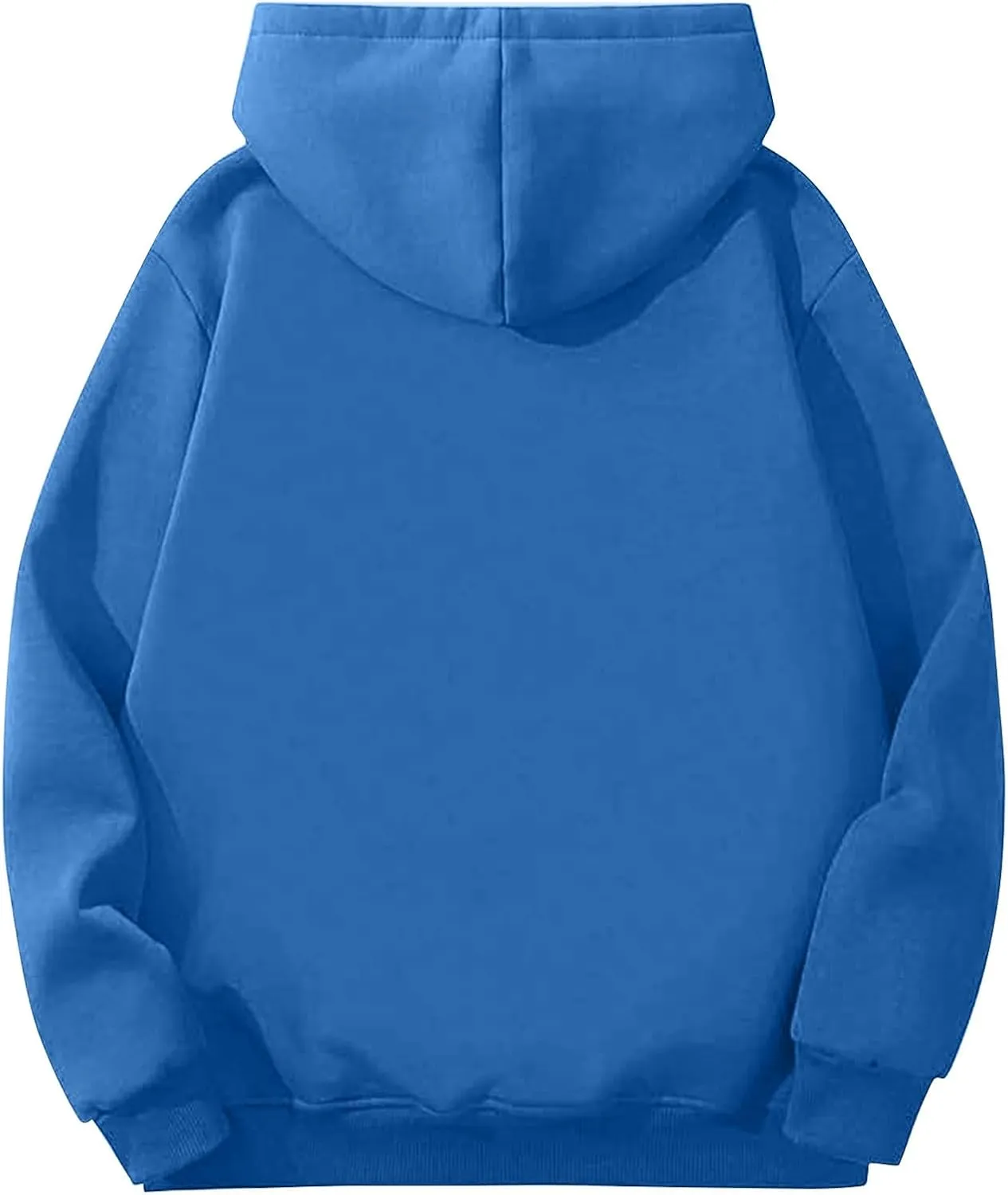 Heavy Hoodies for Men Sherpa Fleece Lined Thermal Pullover Sweatshirt Heavyweight Hooded Coat Warm Sweater w/Pockets