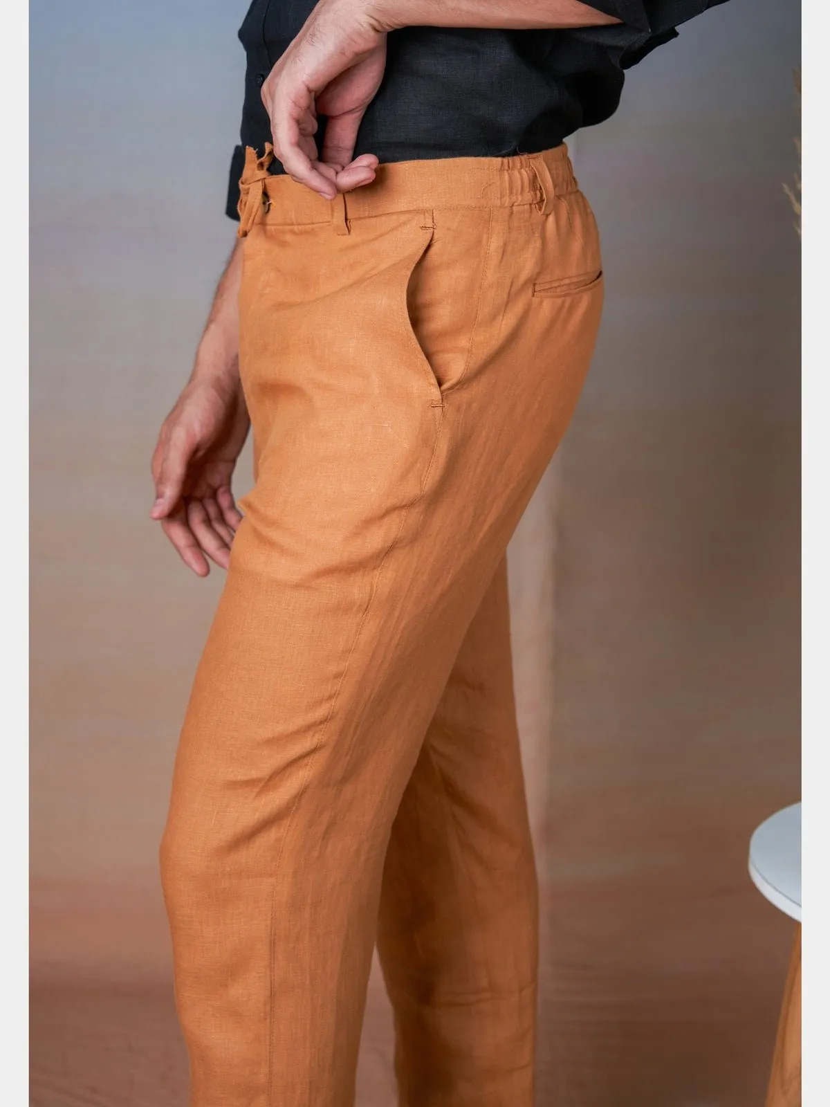 Linen Eazy Pant