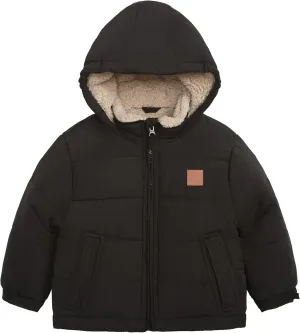 LONDON FOG Boys' Active Puffer Jacket - Stylish Winter Coat