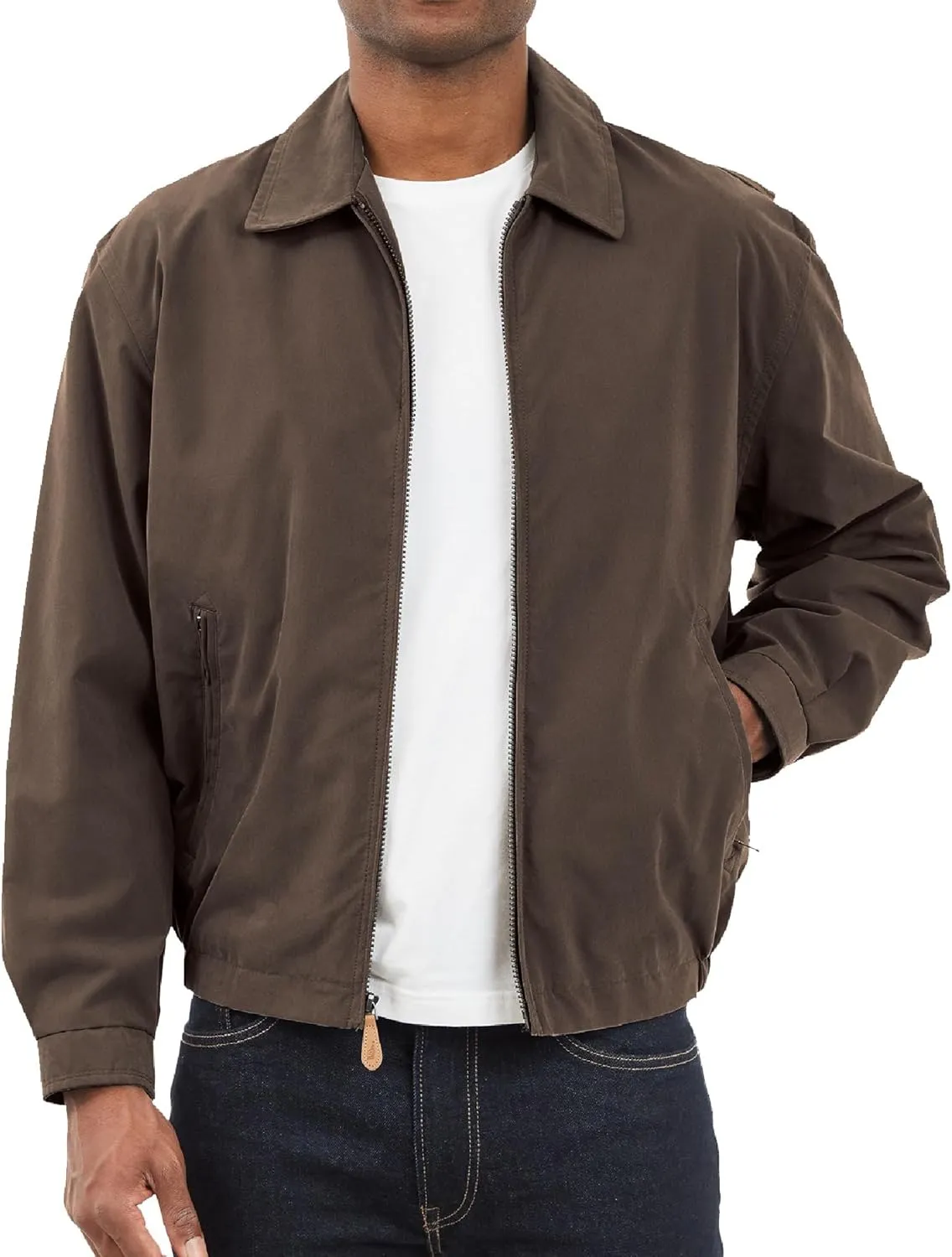 LONDON FOG Men's Auburn Zip-Front Golf Jacket (Regular & Big-Tall Sizes)