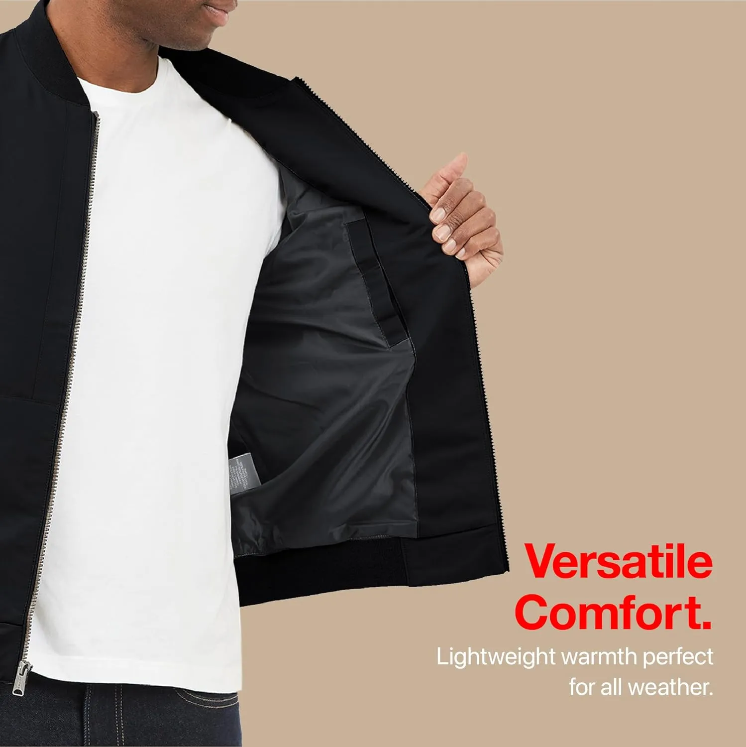 Lucky Brand Men's Classic Bomber Jacket