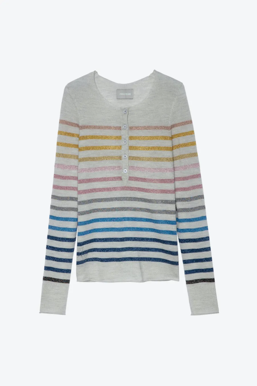 Lurex Hila Jumper Gris Clair