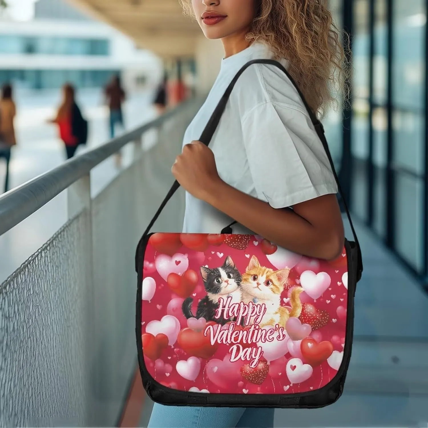 Medium Crossbody Bag with Flap Top with Adjustable Strap For Daily Use