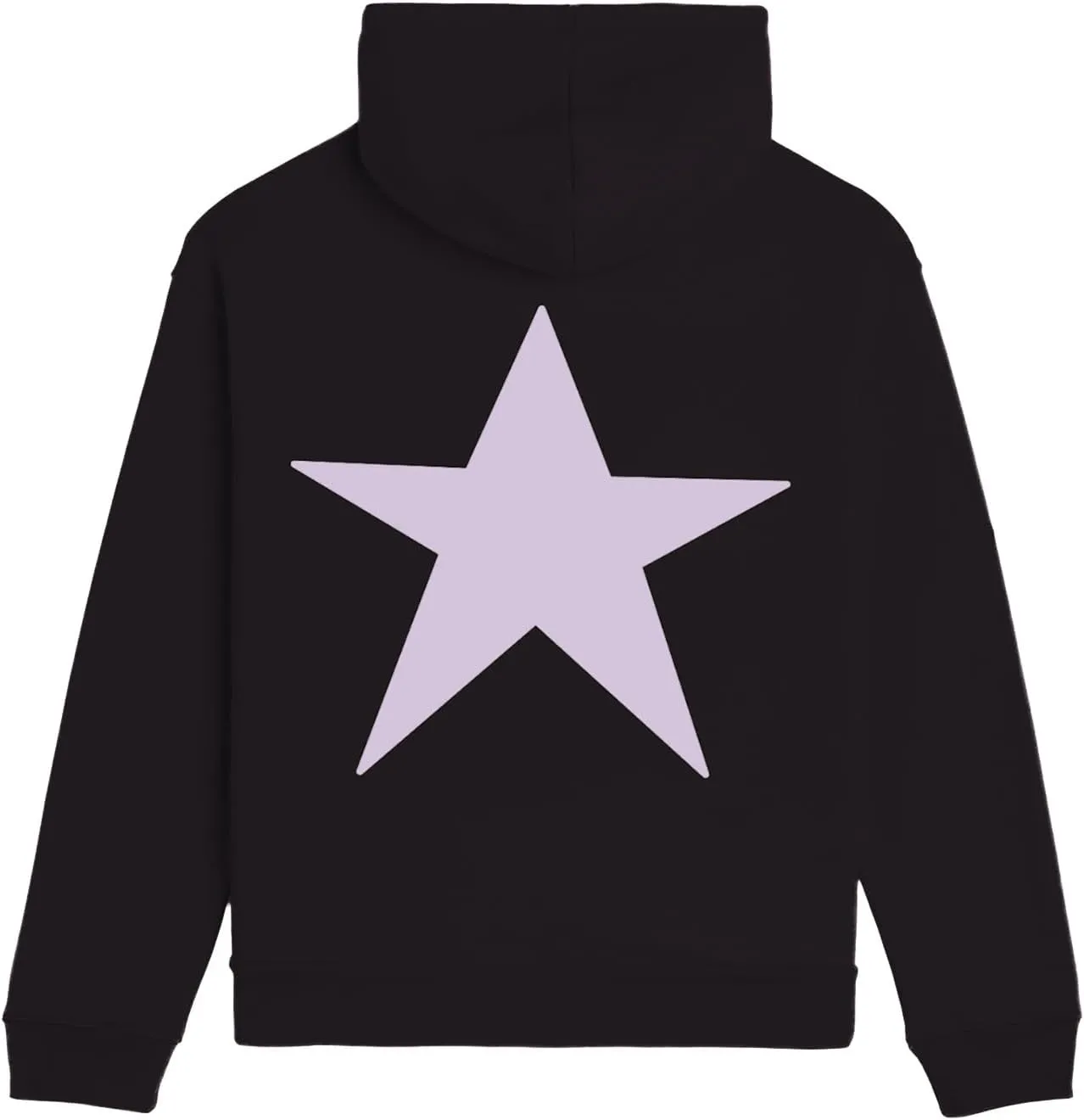 Meiweileya Womens Y2k Star Graphic Print Hoodies Oversized Aesthetic Long Sleeve Pullover Tops