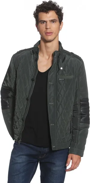 Members Only Belmont Men's Quilted Bomber Jacket | Men's Winter Diamond Quilted Outerwear