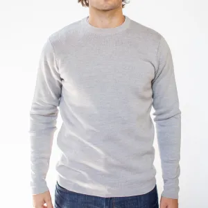 Merino Wool Crewneck (Oatmeal)