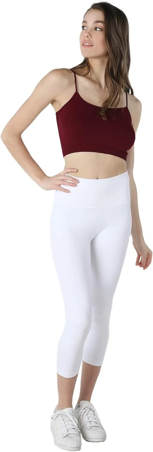NIKIBIKI Women Seamless Classic Crop Top Bralette, Made in U.S.A, One Size