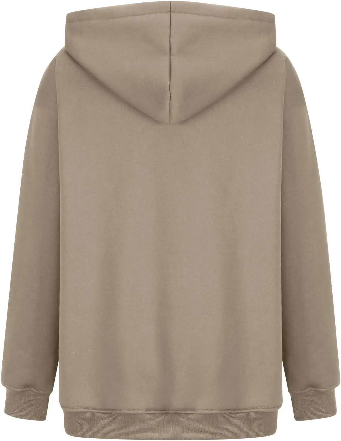 Oversized Hoodie for Women Drawstring Lightweight Pullover Sweatshirts Comfy Y2K Hoodies Fleece Winter Coat w/Pockets