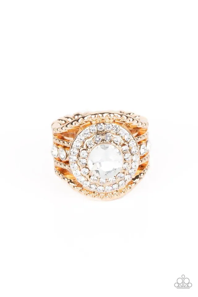 Paparazzi Ring ~ Understated Drama - Gold