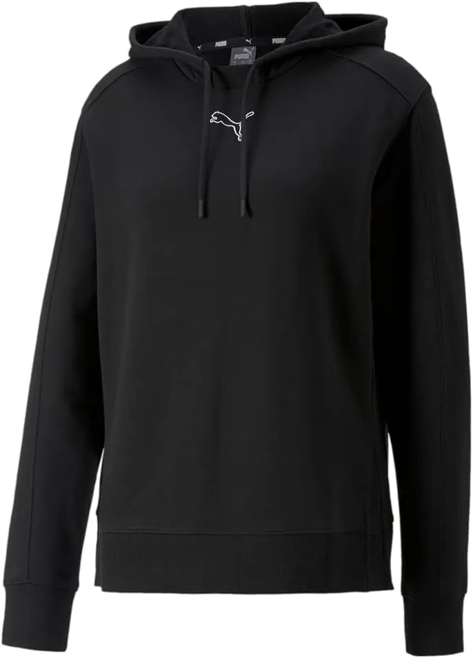 PUMA Womens Her Hoodie Casual Outerwear Casual Hoodie - Black - Size XL
