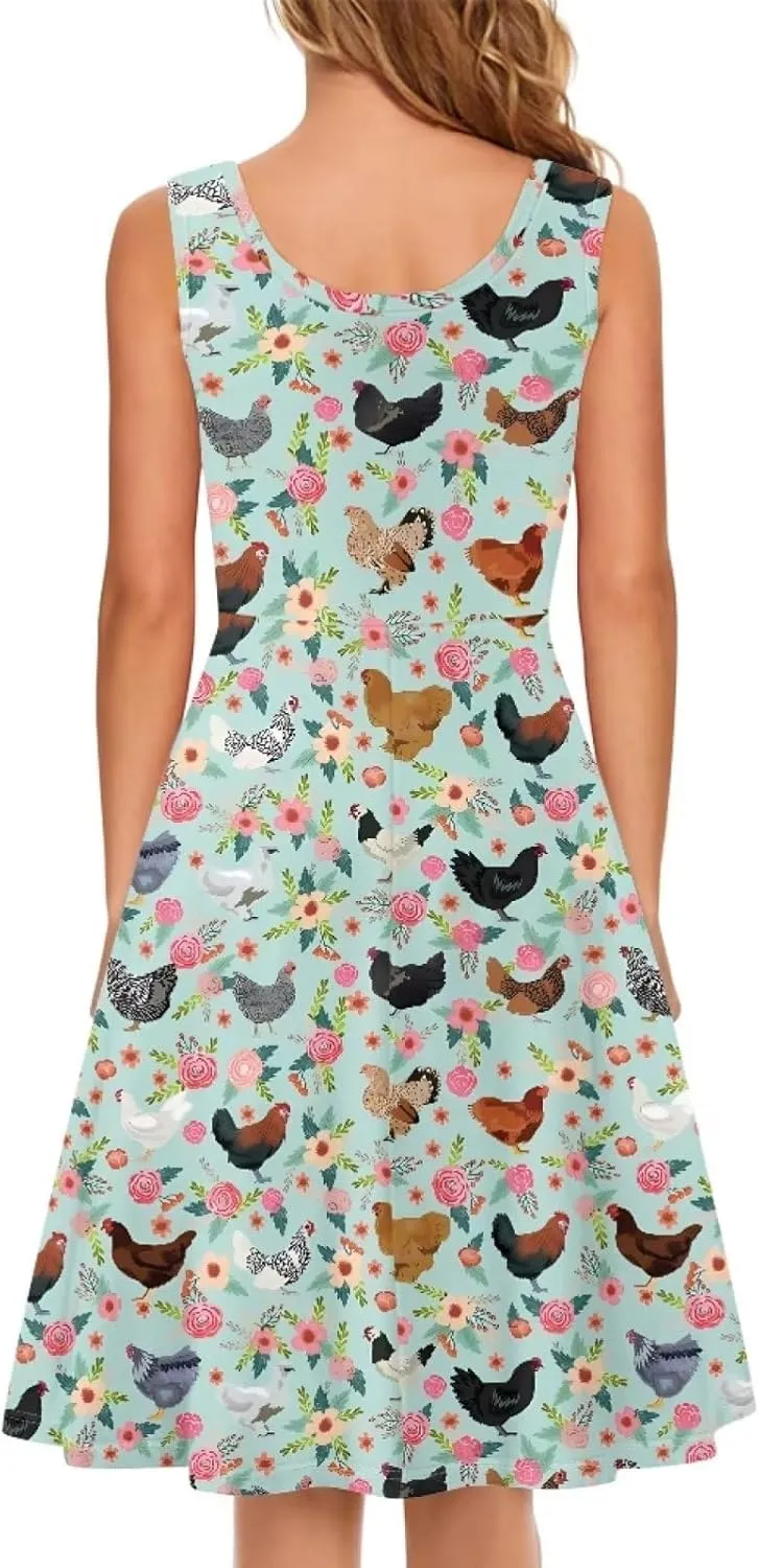 Renewold Women's Dresses Women's Casual Dresses Women's Swimsuits & Cover Ups Tank Top Dress