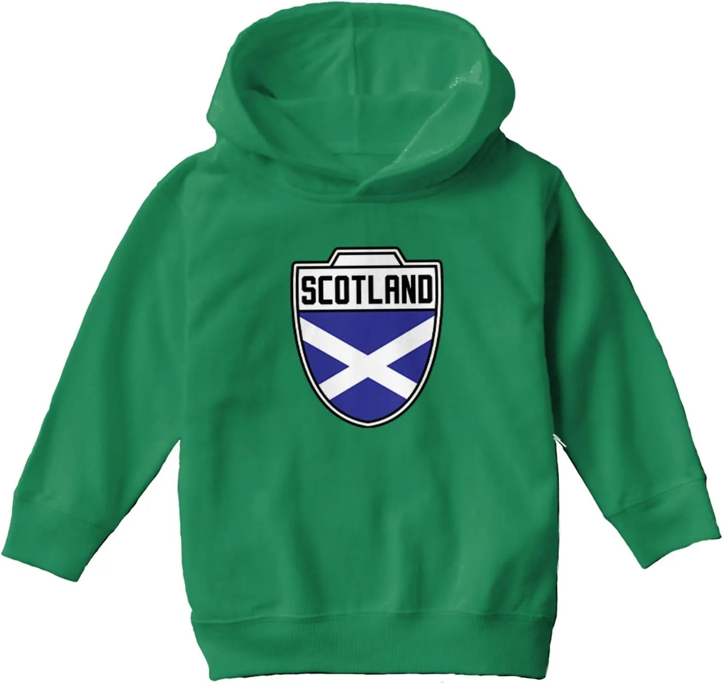Scotland - Country Soccer Crest Toddler/Youth Fleece Hoodie