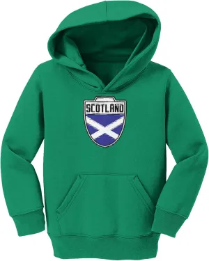 Scotland - Country Soccer Crest Toddler/Youth Fleece Hoodie