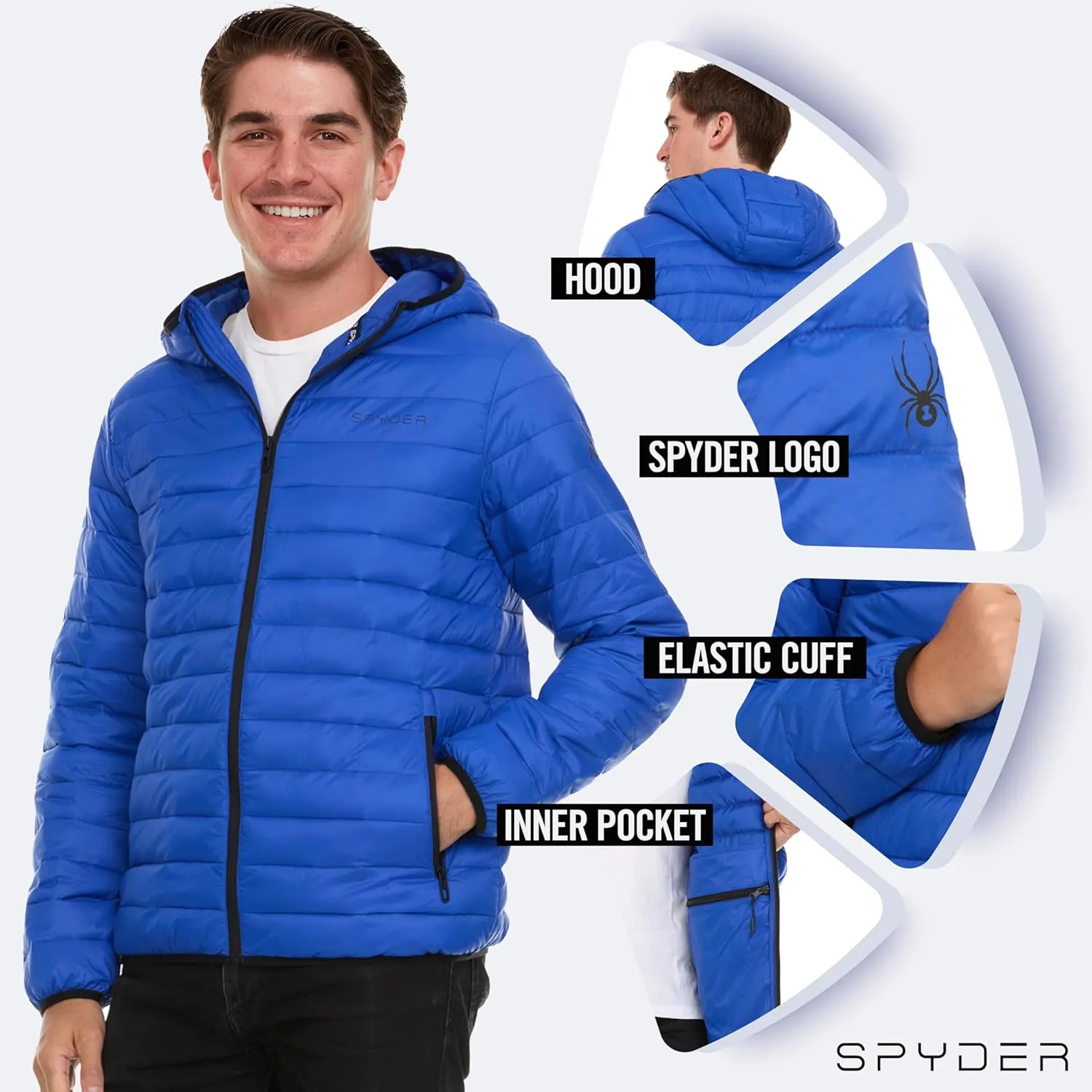 Spyder Mens Packable Puffer