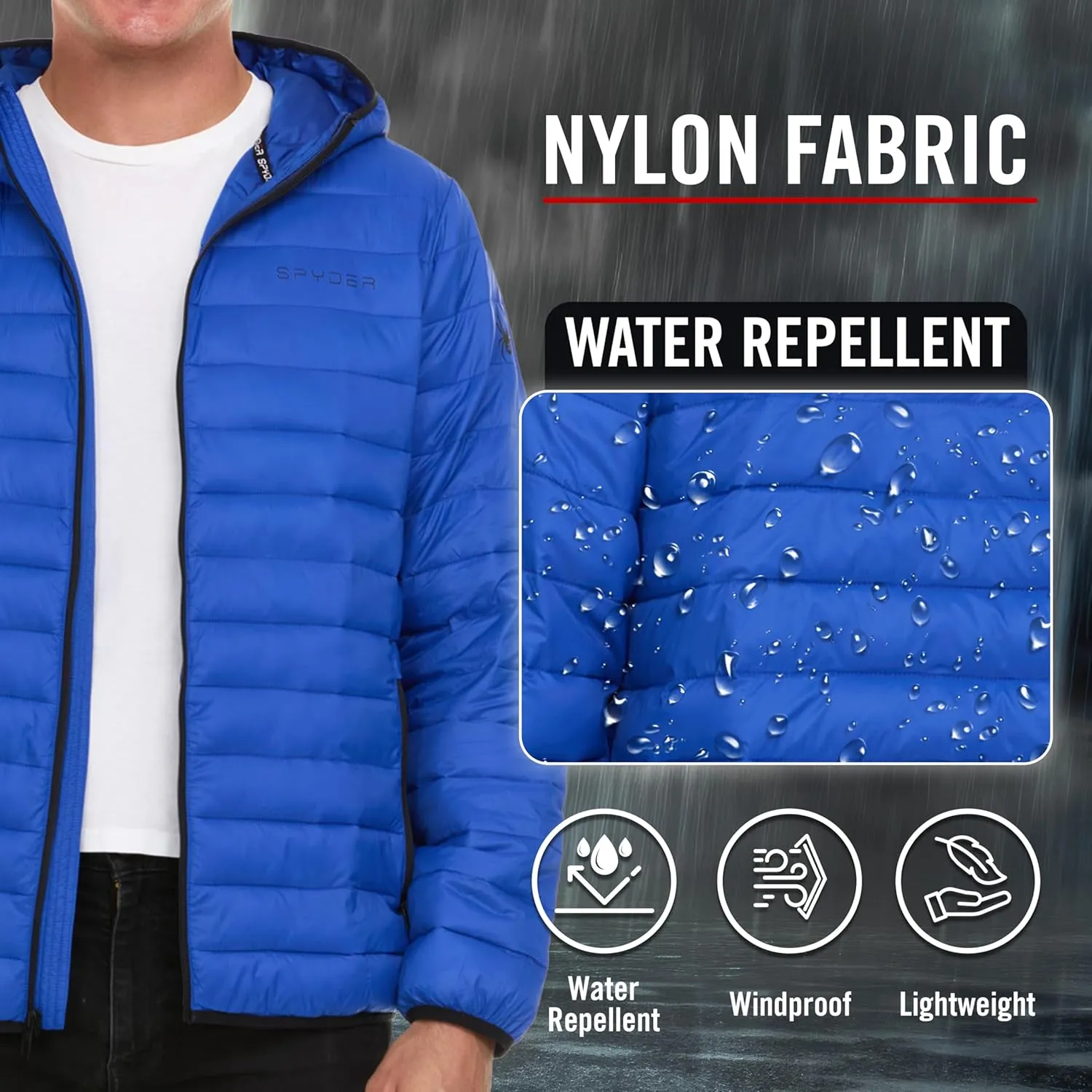 Spyder Mens Packable Puffer