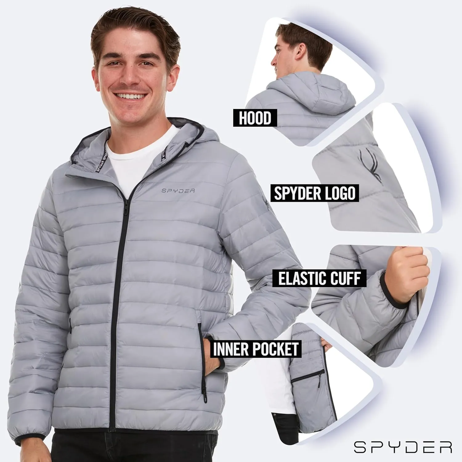 Spyder Mens Packable Puffer
