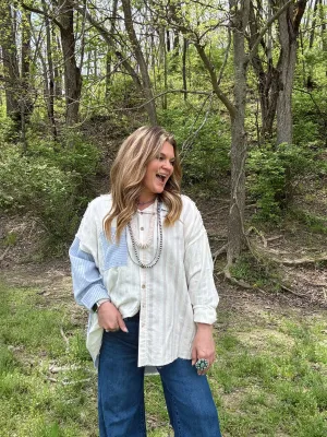 Striped Button Down
