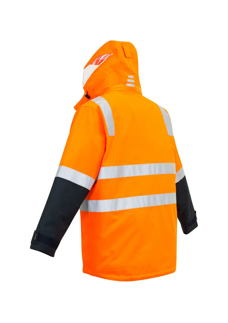 Syzmik ZJ532 Mens Hi Vis 4 in 1 Waterproof Jacket