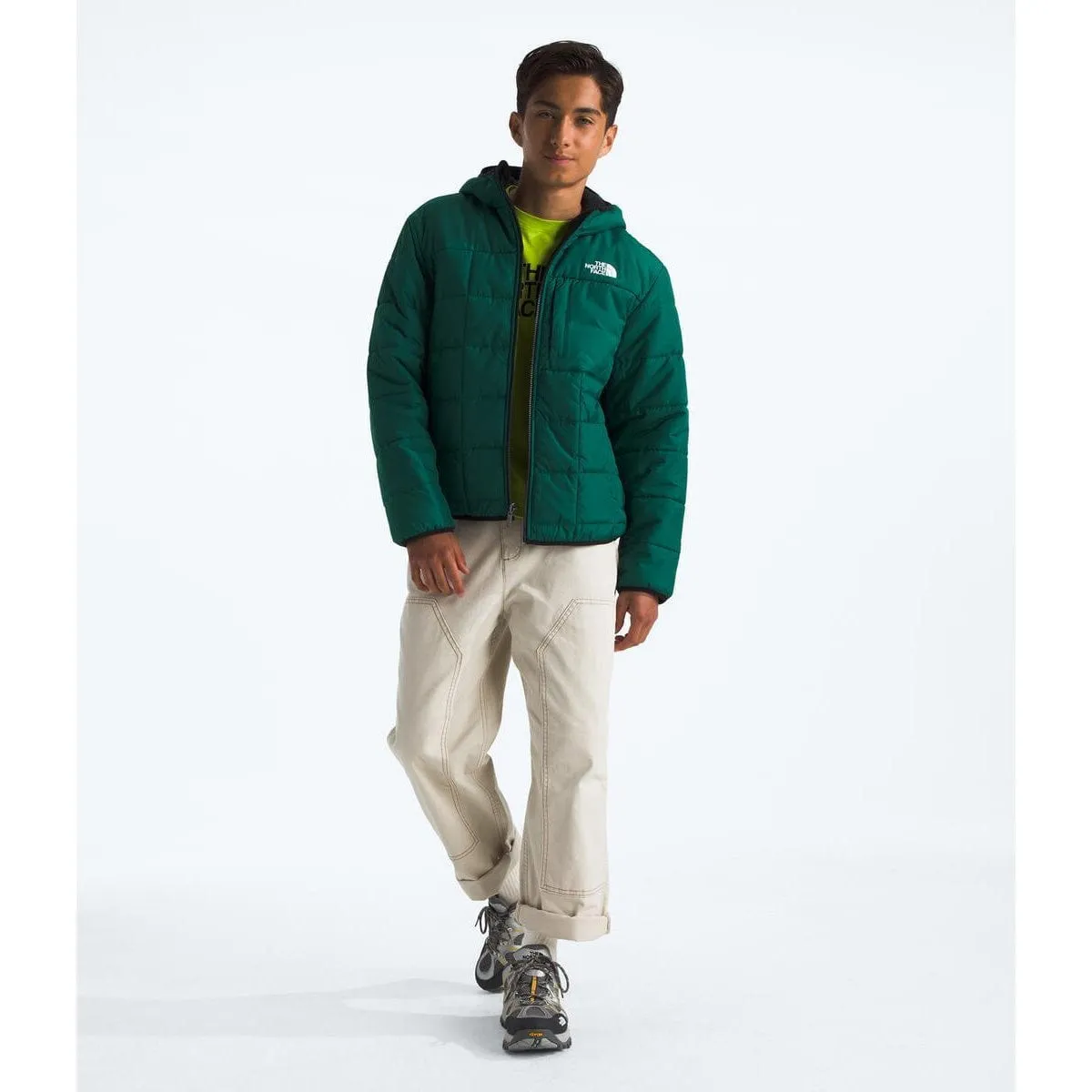 The North Face Boys' Reversible Shasta Full Zip Hooded Jacket