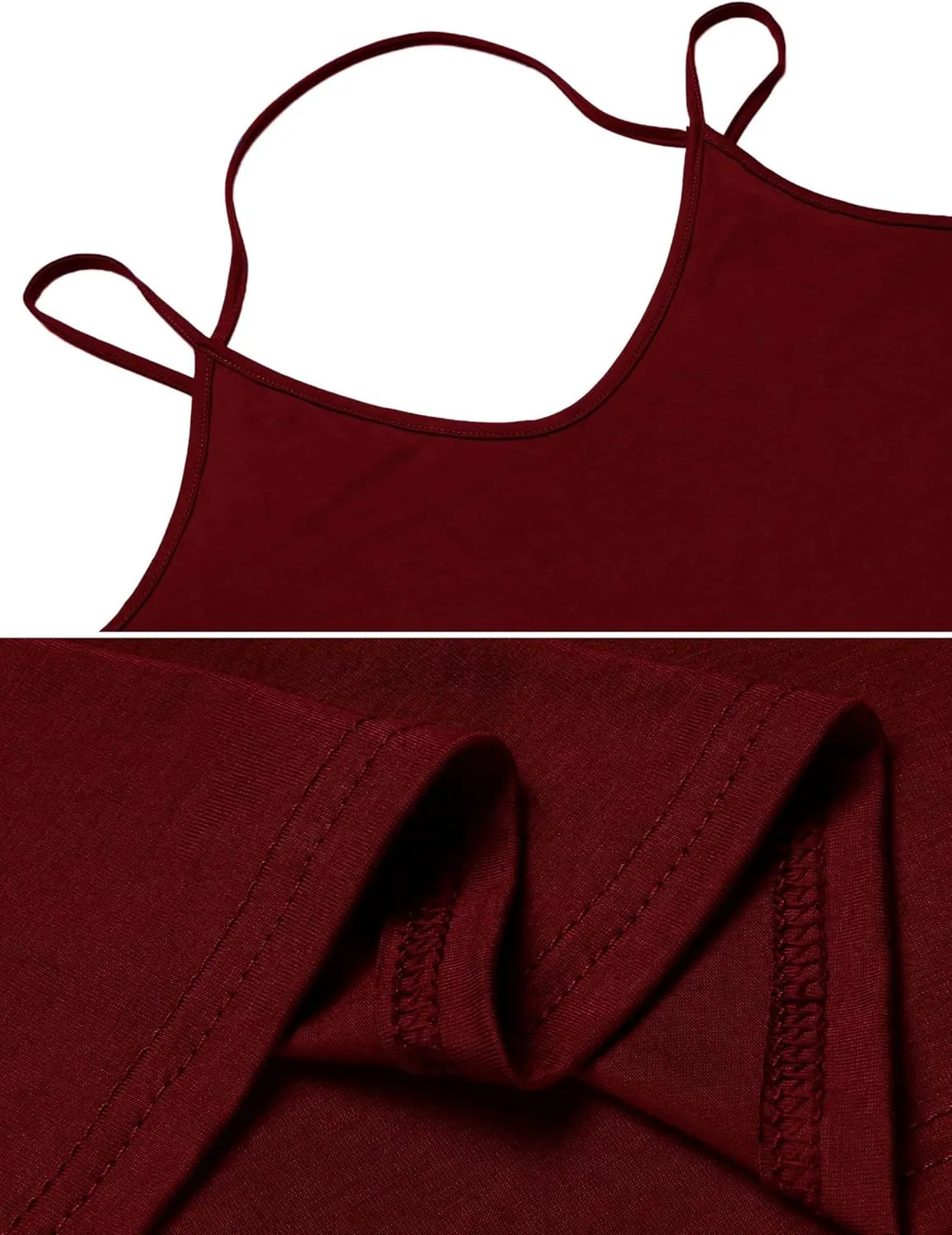 Tobrief Women's Sexy V Neck Halter Spaghetti Strap Backless Cami Tank Top
