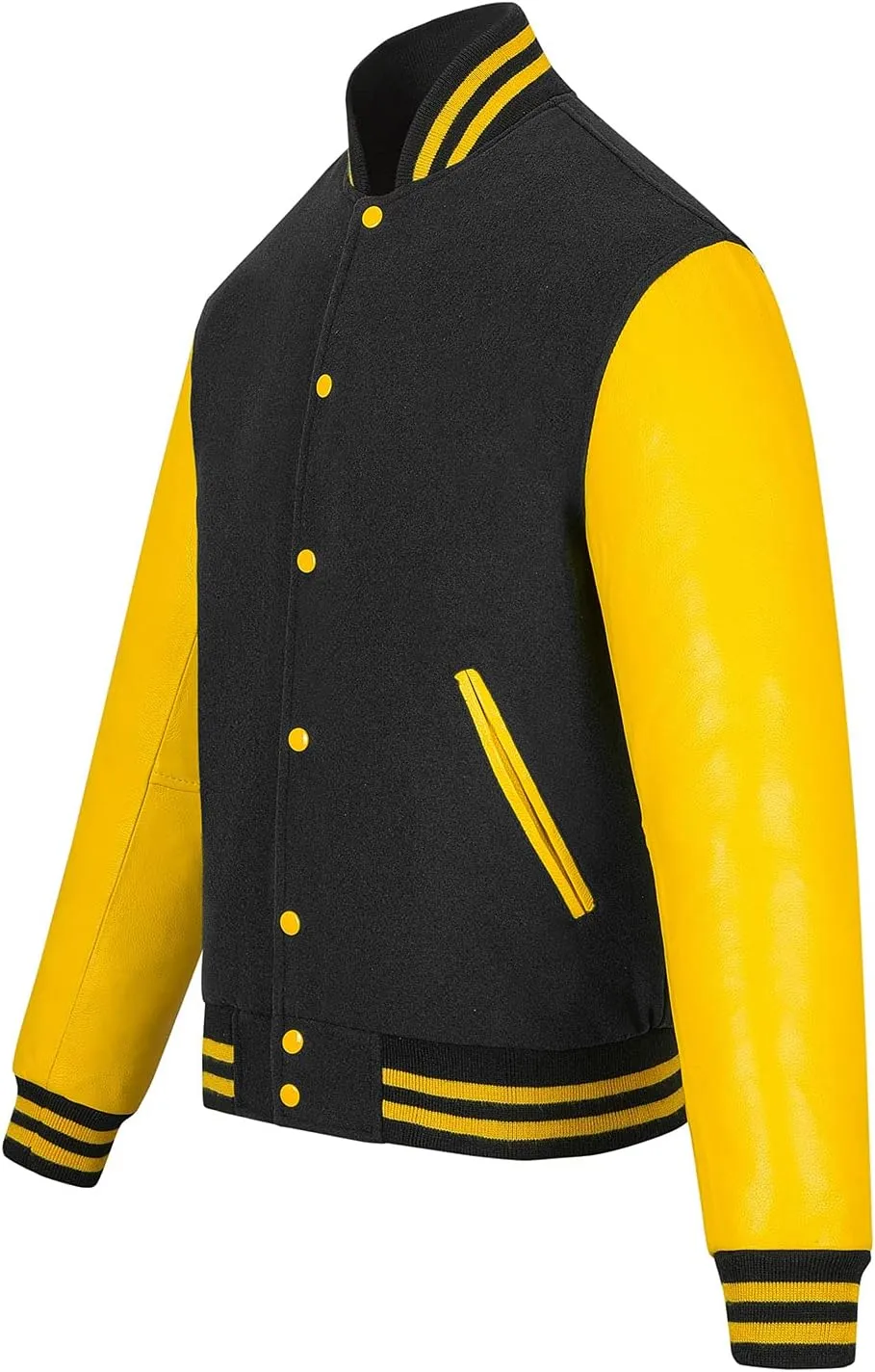 Varsity Jacket Baseball Letterman Jacket Wool and Leather Premium Quality Unisex Basketball Jacket