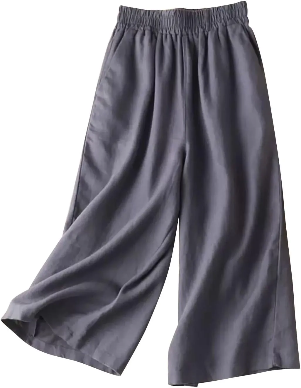 Wide Leg Linen Pants for Women Women Linen Pants Beach Leisure Trousers Linen Blend Pants