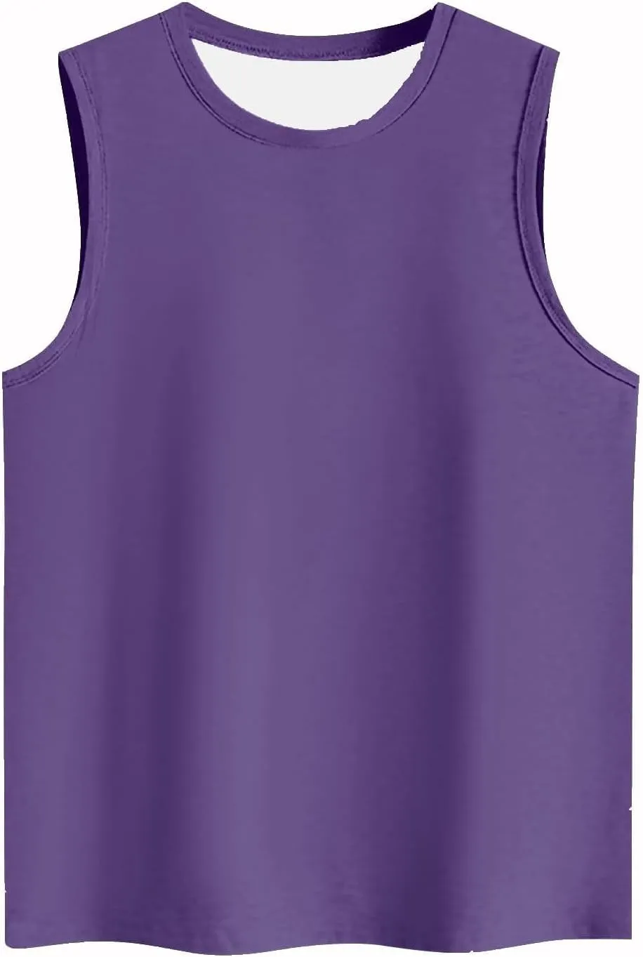 Womens Cute Tank Tops Trendy Sleeveless Oversized Tee Scoop Neck Soft Loose Casual 2025 Summer Flowy Shirts