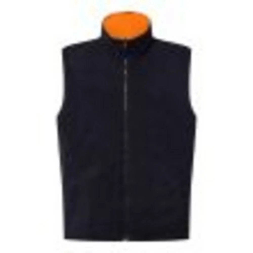 Work Craft Vic Rail Hi Vis Reversible Vest  - WW9021