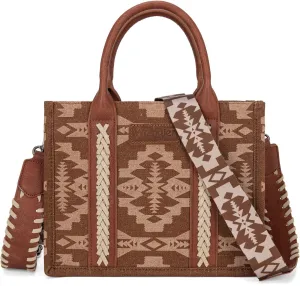 Wrangler Aztec Tote Bag for Women Western Top Handle Handbags and Purses