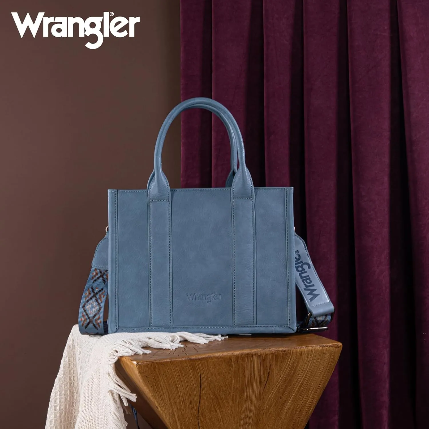 Wrangler Aztec Tote Bag for Women Western Top Handle Handbags and Purses