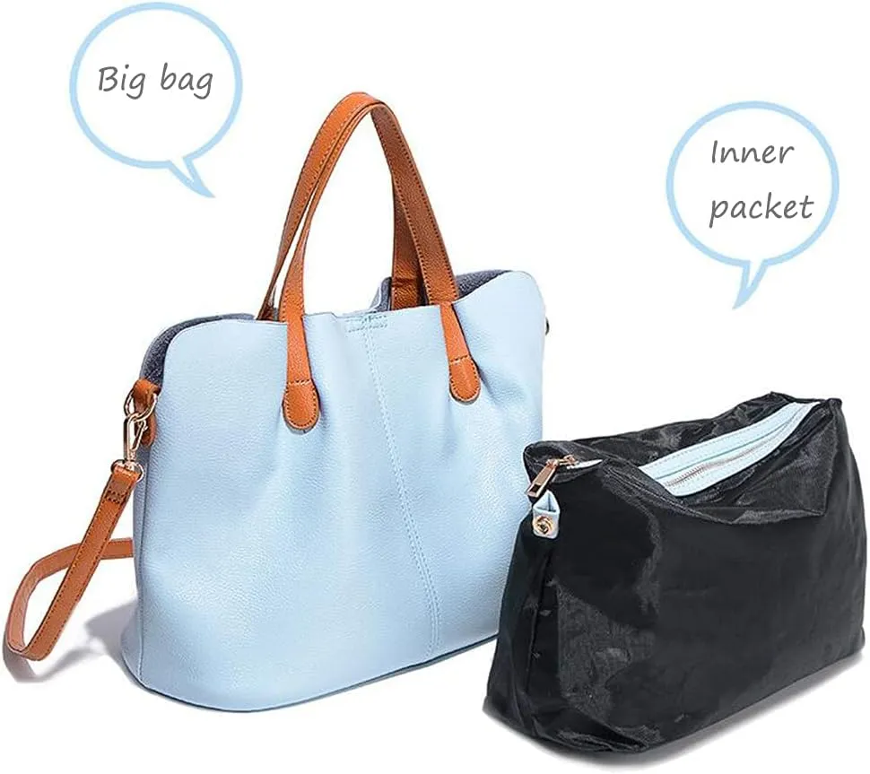 YAQUNICER Women PU Leather Handbags Tote Shoulder Crossbody Bags Top Satchel Purses