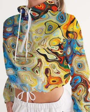 You Like Colors Women's Cropped Windbreaker